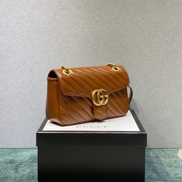 Gucci Marmont Matelasse Shoulder Bag - Image 3