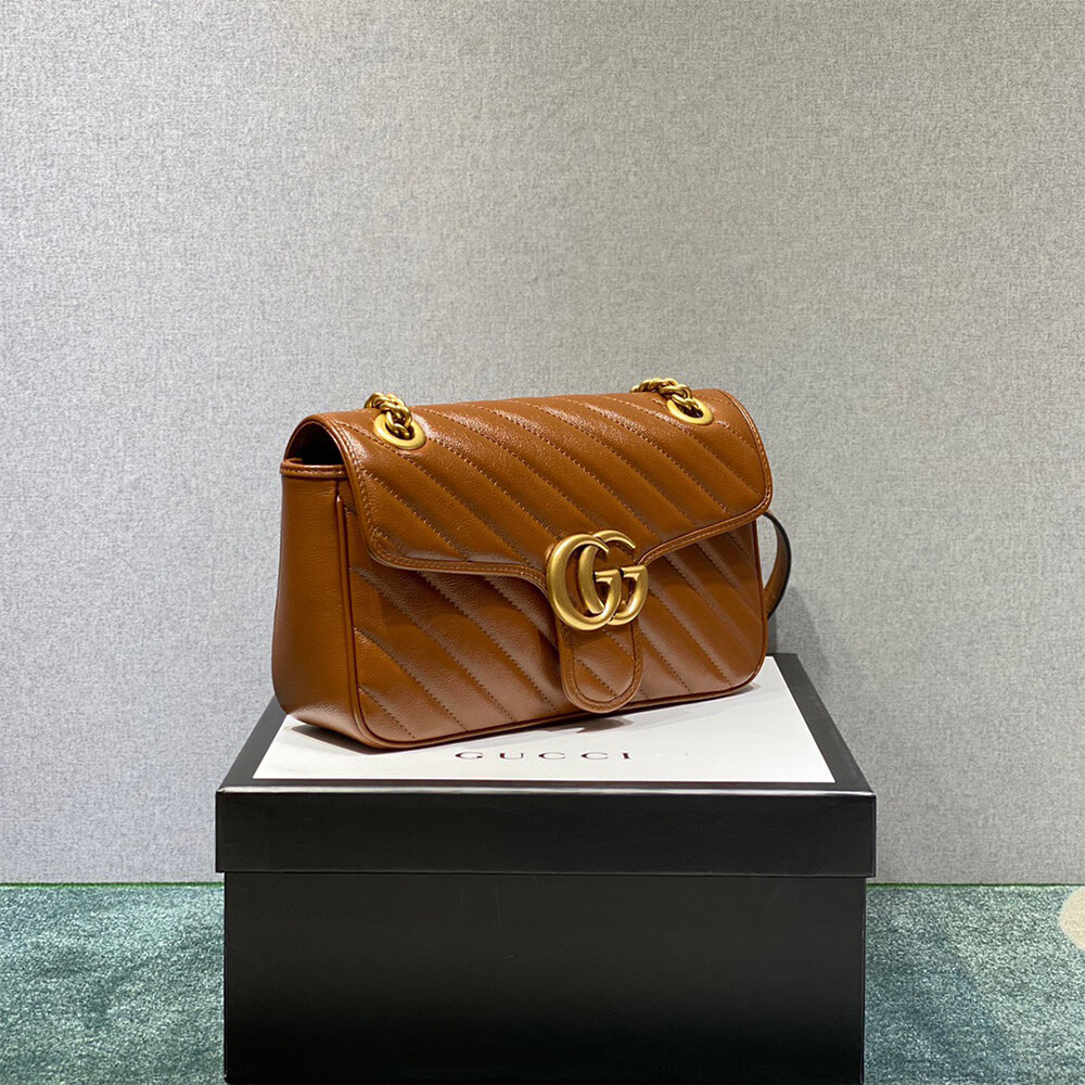 Gucci Marmont Matelasse Shoulder Bag - Image 3