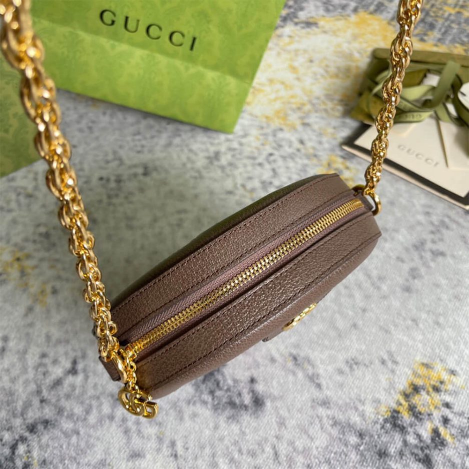 Gucci Ophidia Mini Round Shoulder Bag - Image 4