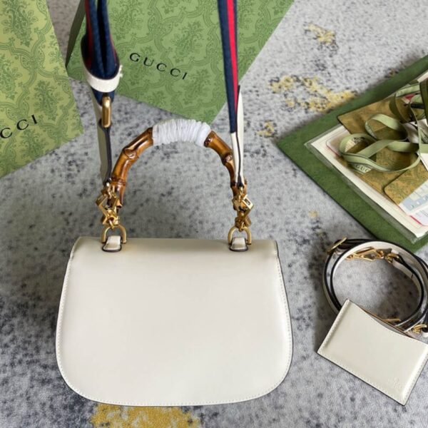 Gucci Bamboo 1947 Jumbo Small Top Handle Bag - Image 3