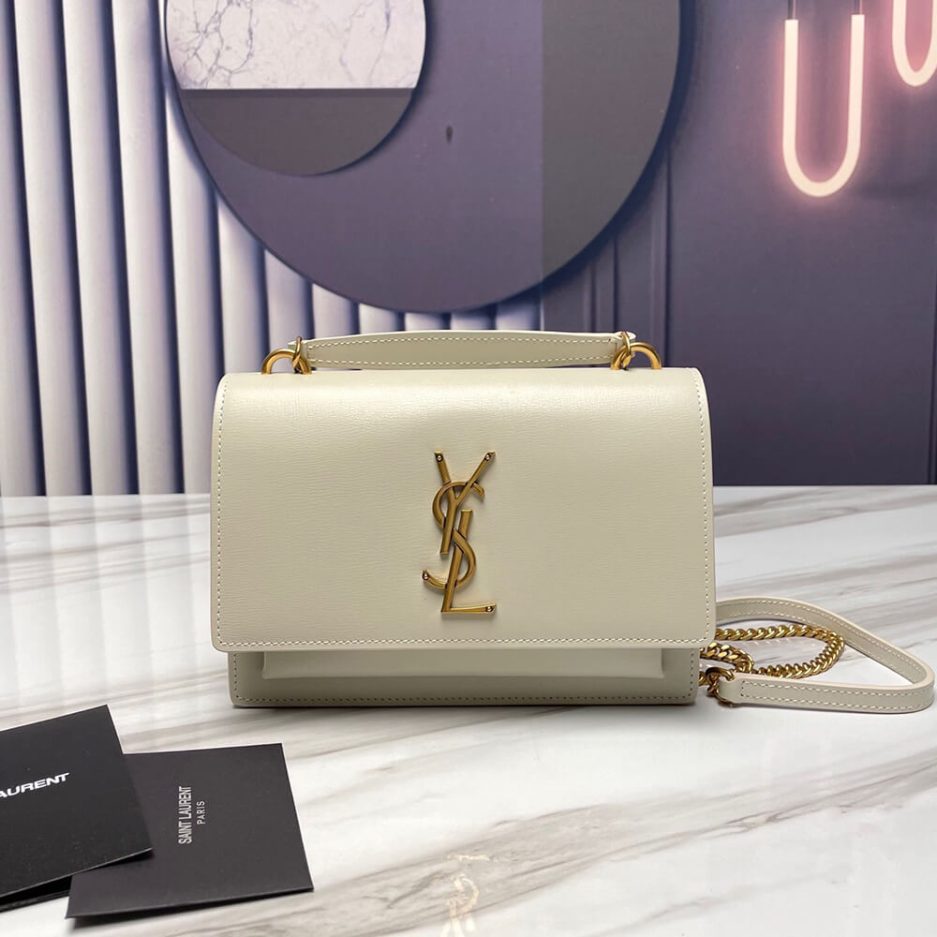 YSL Sunset Chain Wallet In Smooth Leather Bag - Image 2