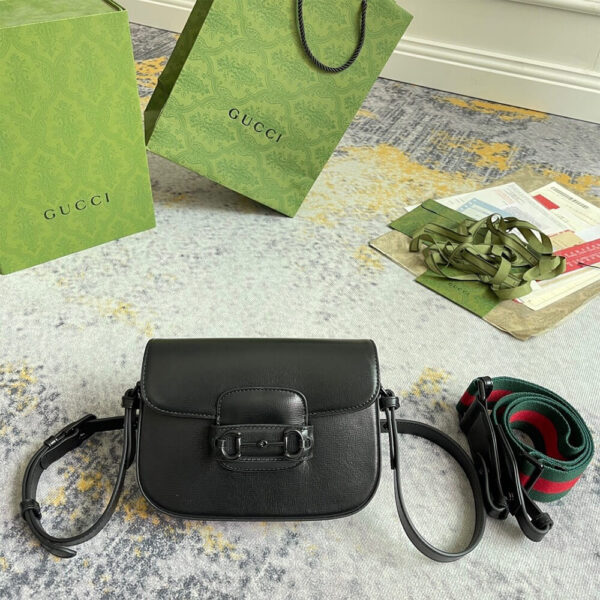 Gucci Horsebit 1955 Mini Bag - Image 2