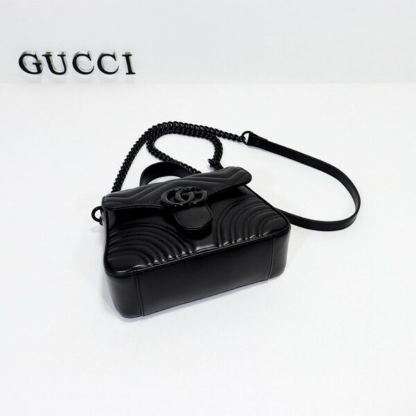 Gucci Marmont Mini Top Handle Bag - Image 5