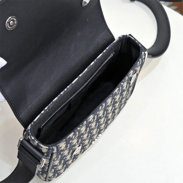 Dior Mini Saddle Messenger Bag - Image 6