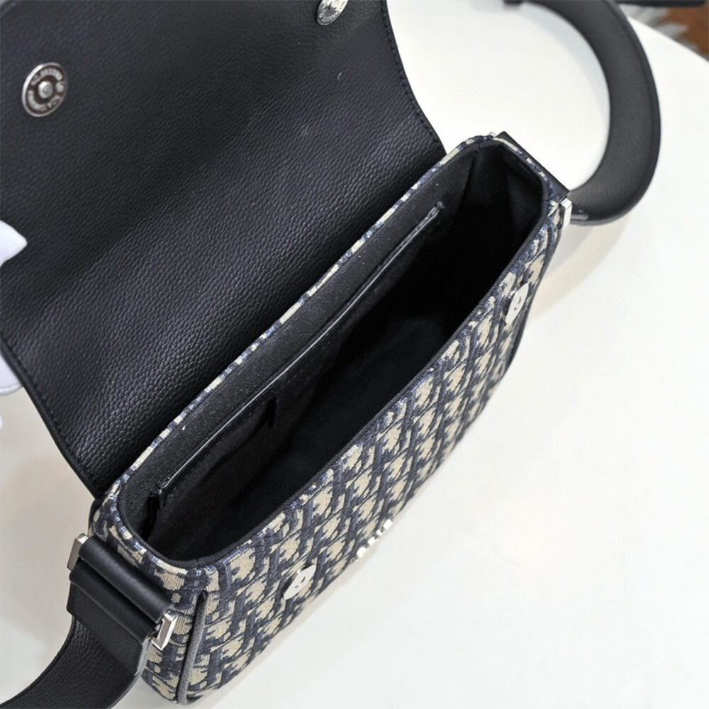 Dior Mini Saddle Messenger Bag - Image 6