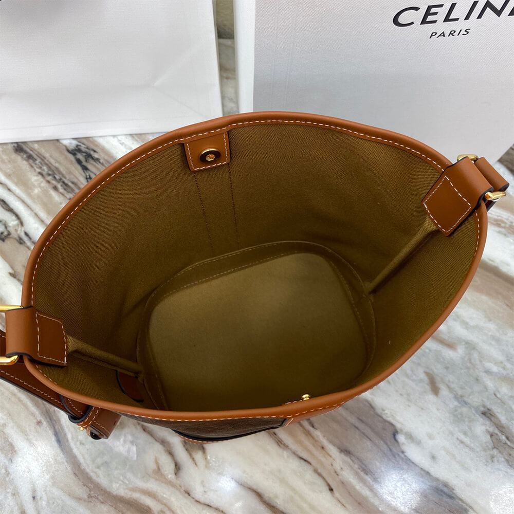 Celine Small Bucket Bag - Image 5