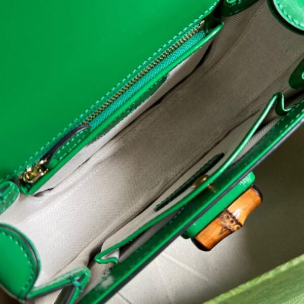 Gucci Bamboo 1947 Jumbo Small Top Handle Bag - Image 5