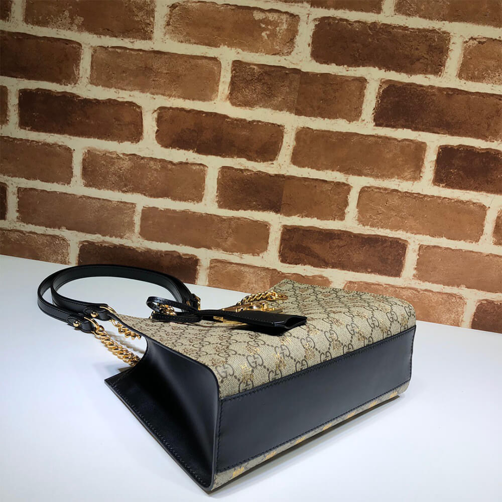 Gucci Padlock Bees Shoulder Bag - Image 5