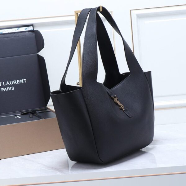 YSL le A 7 Bea In Grained Leather Bag - Image 4