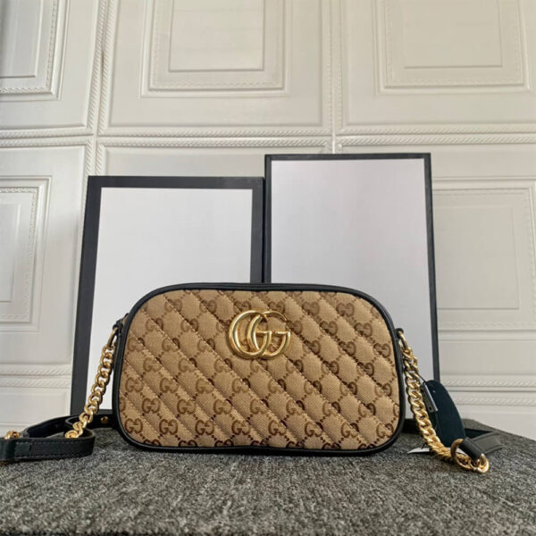 Gucci Marmont Matelasse Shoulder Bag - Image 3