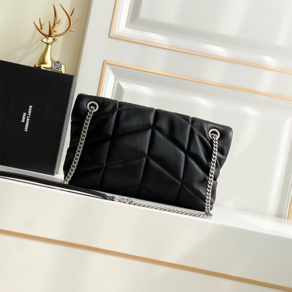 YSL Puffer Small Chain Bag In Quilted Lambskin Bag - Image 3