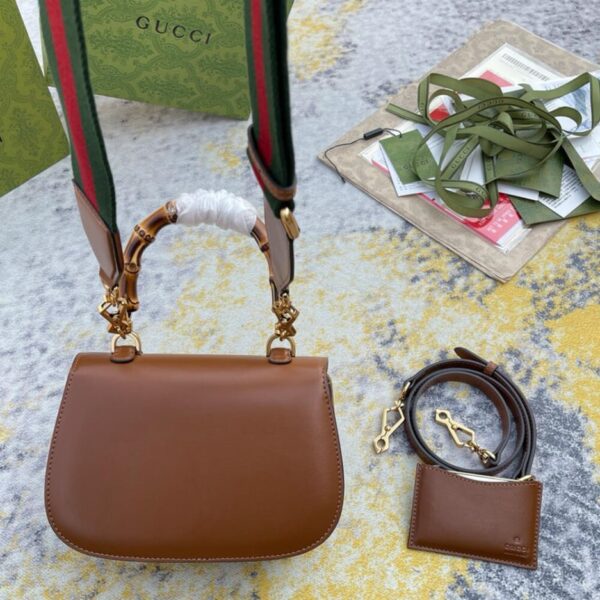 Gucci Bamboo 1947 Jumbo Small Top Handle Bag - Image 3