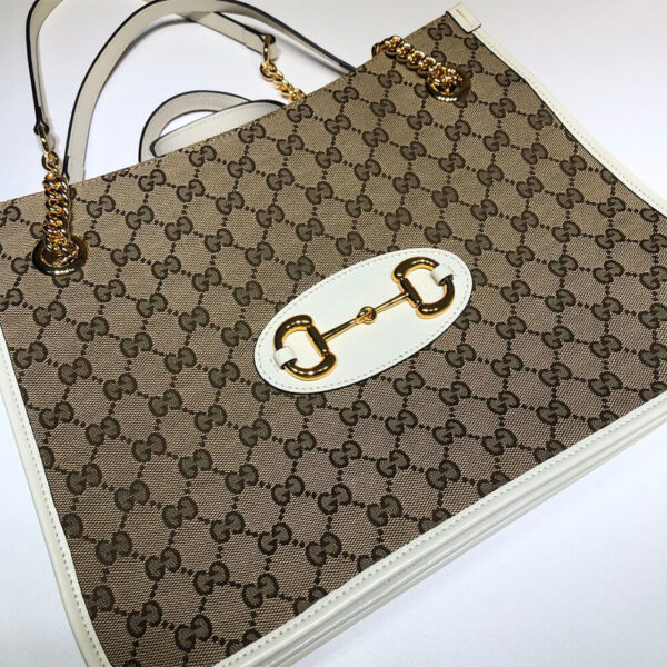 Gucci Horsebit 1955 Medium Tote Bag - Image 6