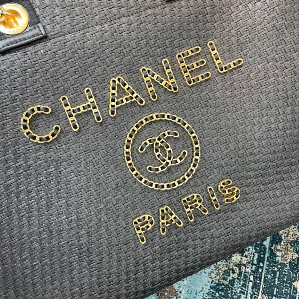 CHANEL Deauville Large Tote - Image 5