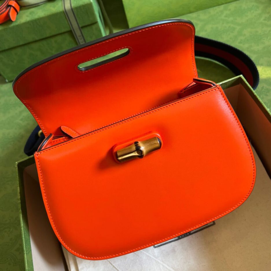 Gucci Bamboo 1947 Jumbo Small Top Handle Bag - Image 5