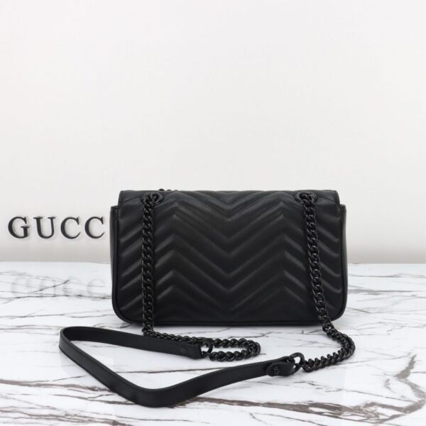 Gucci Marmont Small Matelasse Shoulder Bag - Image 4