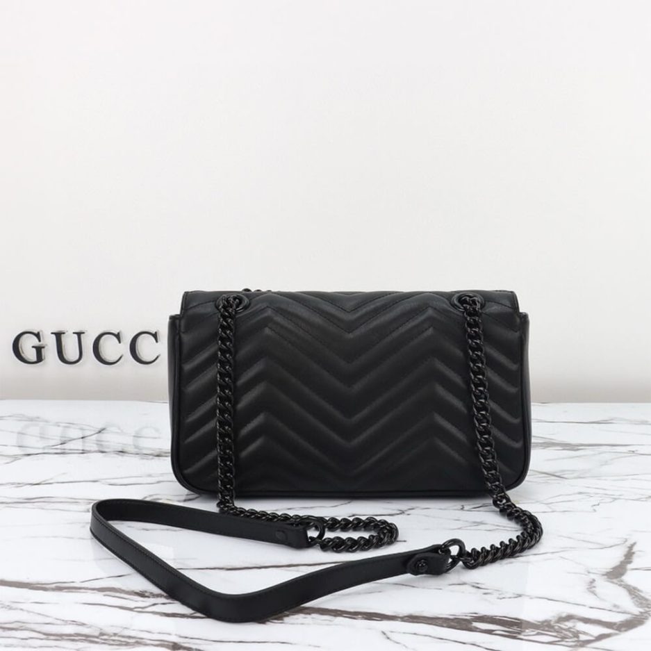Gucci Marmont Small Matelasse Shoulder Bag - Image 4