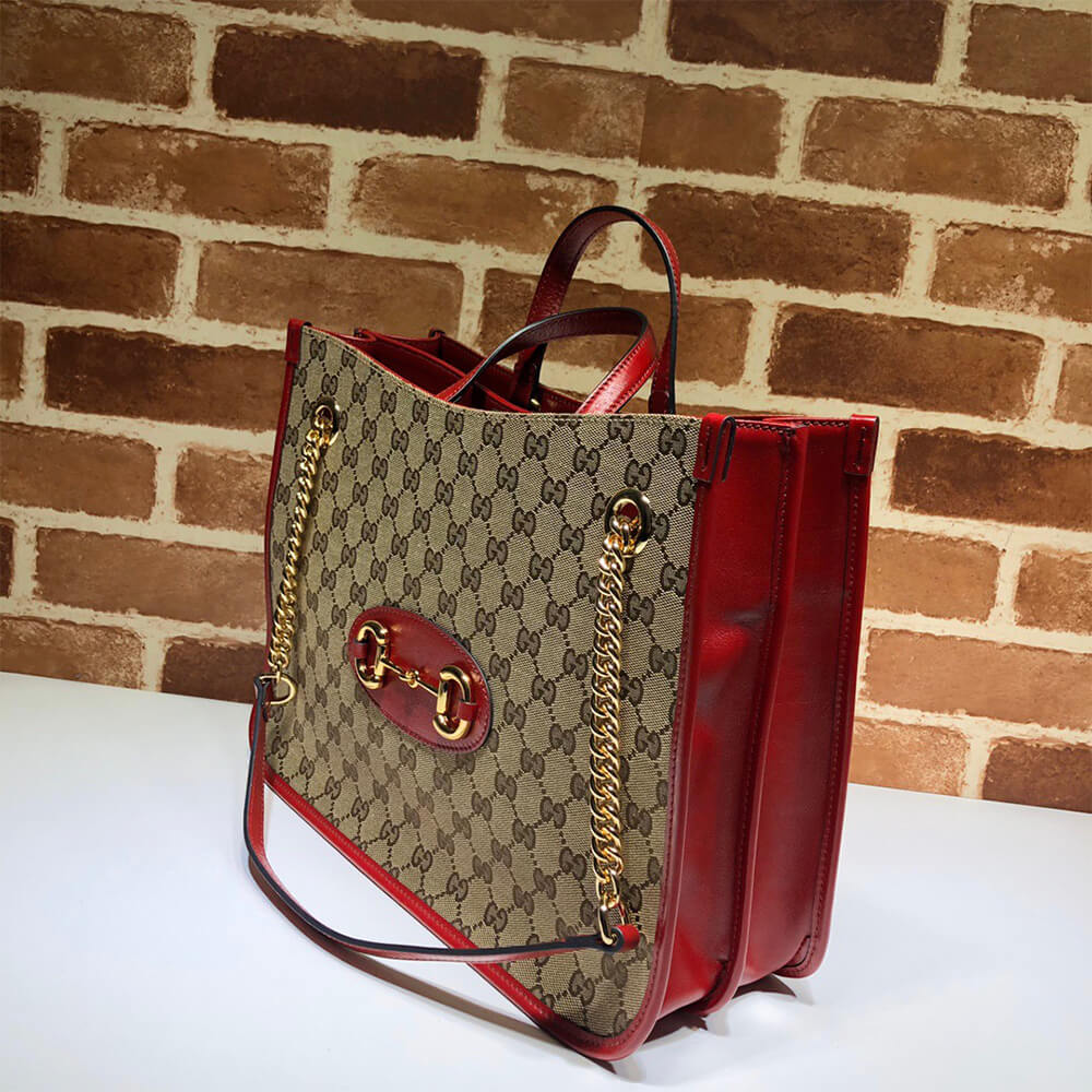 Gucci Horsebit 1955 Medium Tote Bag - Image 3