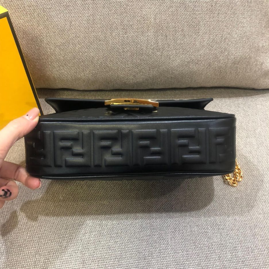 Fendi Baguette Chain MIdi Bag - Image 5