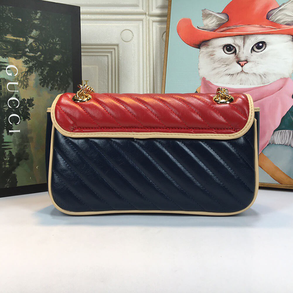 Gucci Marmont Matelasse Shoulder Bag - Image 4