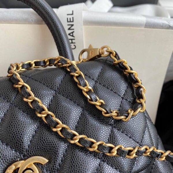 CHANEL Coco Handle Bag Small - Image 4