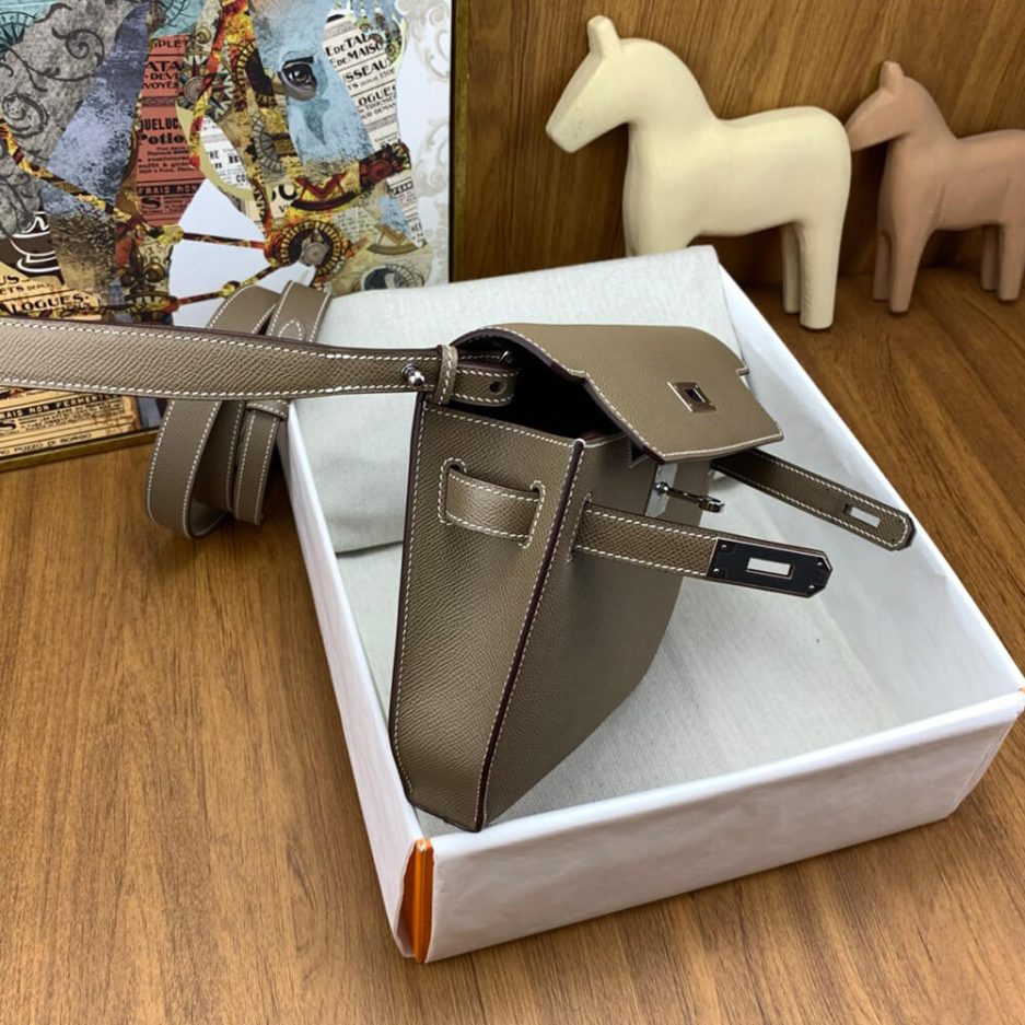 Hermes Kelly Depeches 25 Pouch Bag - Image 6
