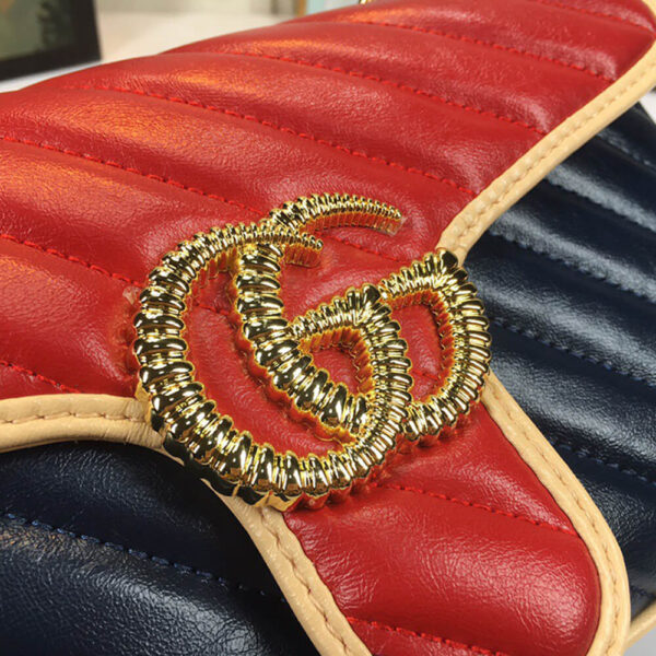 Gucci Marmont Matelasse Shoulder Bag - Image 6