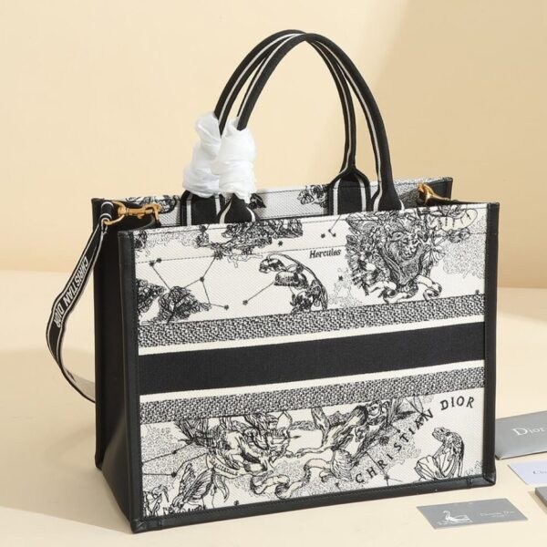 Dior Medium Book Tote Bag - Image 3