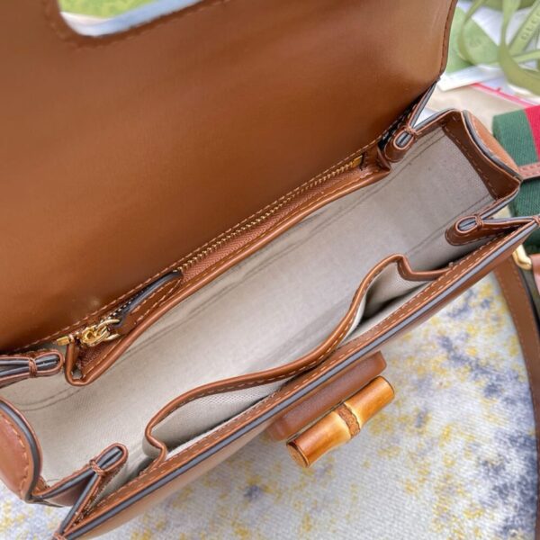 Gucci Bamboo 1947 Jumbo Small Top Handle Bag - Image 7