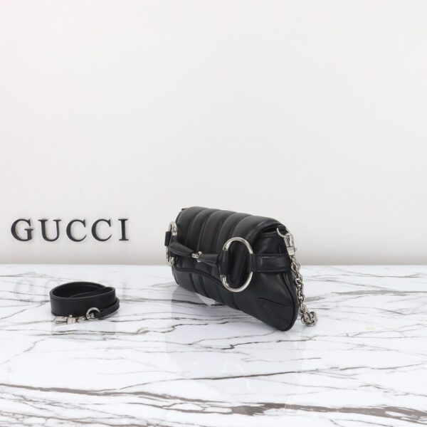 Gucci Horsebit Chain Small Shoulder Bag - Image 4