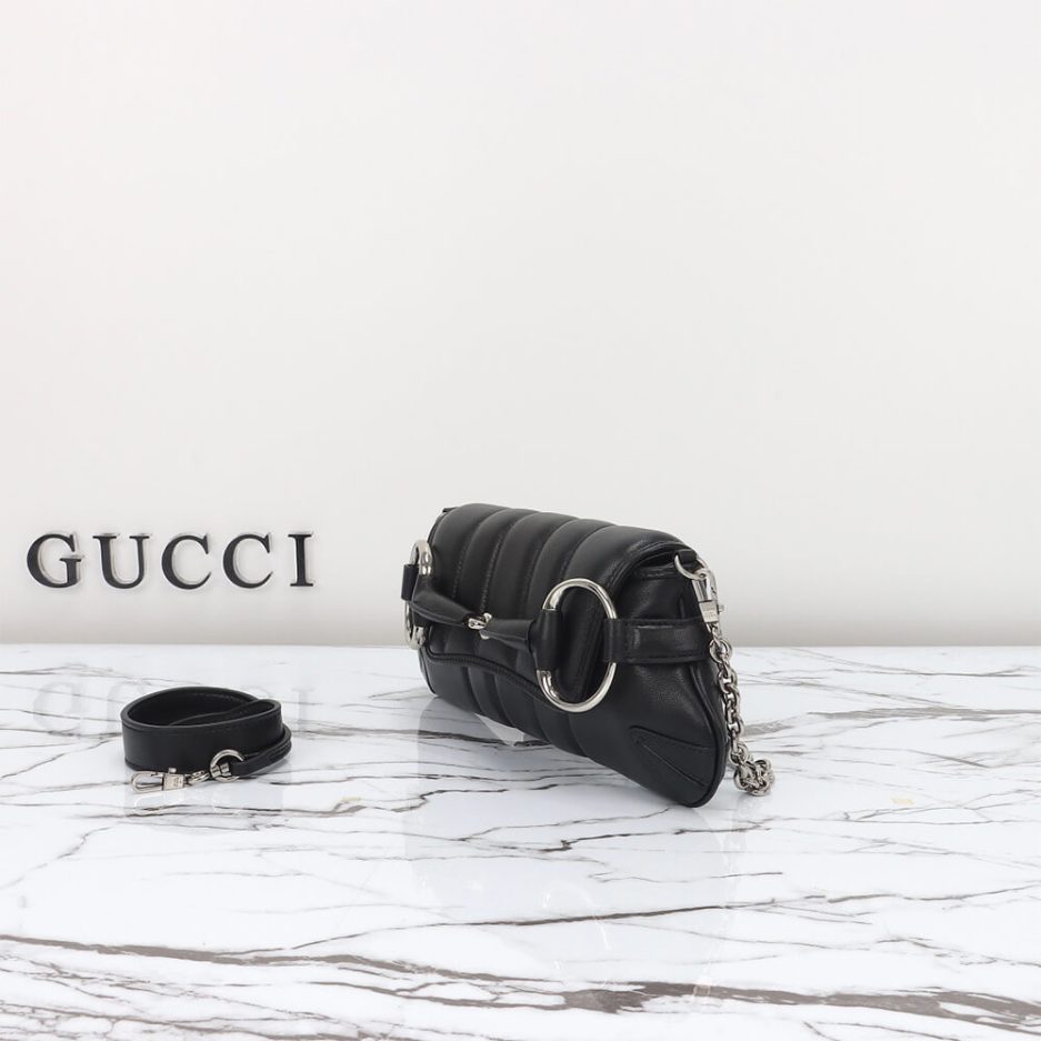Gucci Horsebit Chain Small Shoulder Bag - Image 4