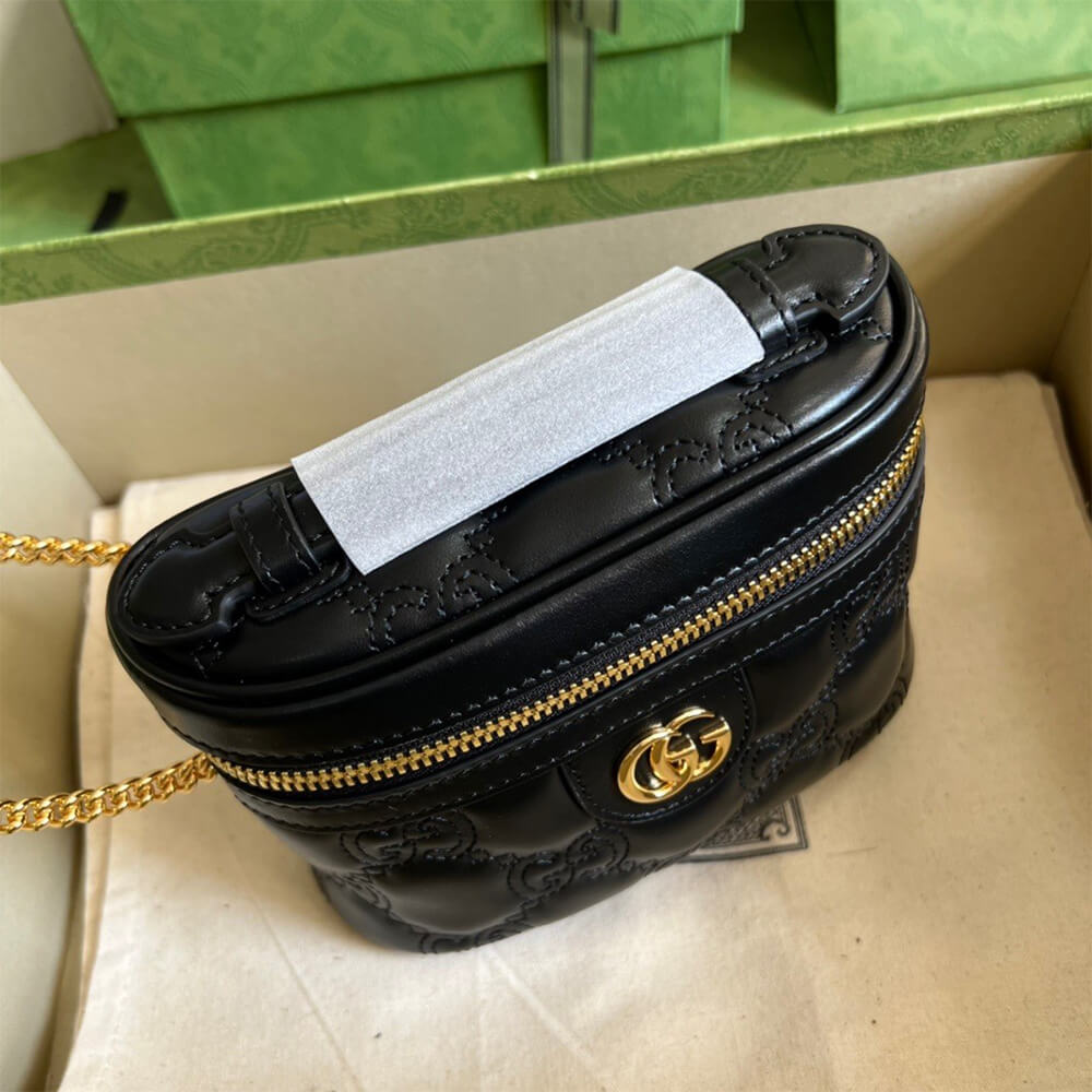 Gucci Matelasse Top Handle Bag - Image 4