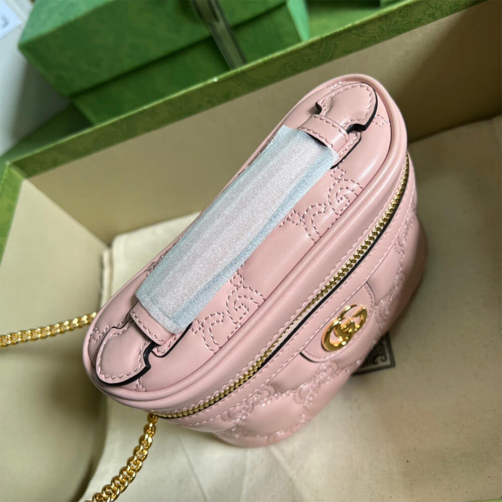 Gucci Matelasse Top Handle Bag - Image 7