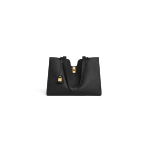 Celine Cabas 16 In Supple Grained  Calfskin