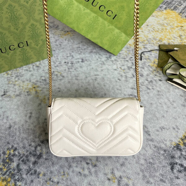 Gucci Marmont Matelasse Leather Super Mini Bag - Image 5