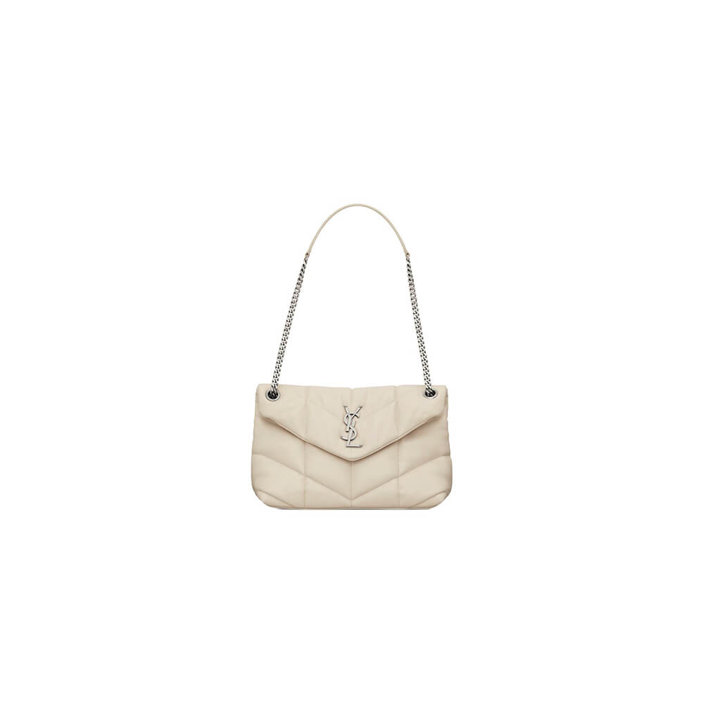 YSL Puffer Small Chain Bag In Quilted Lambskin Bag
