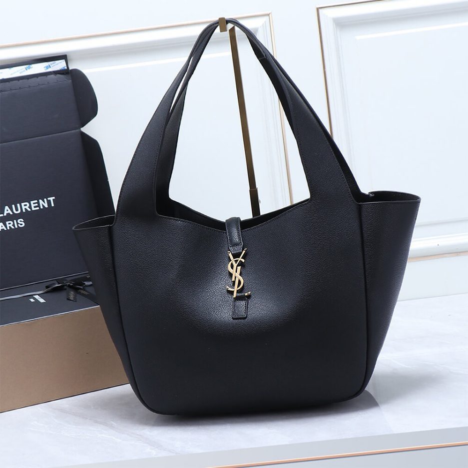 YSL le A 7 Bea In Grained Leather Bag - Image 2