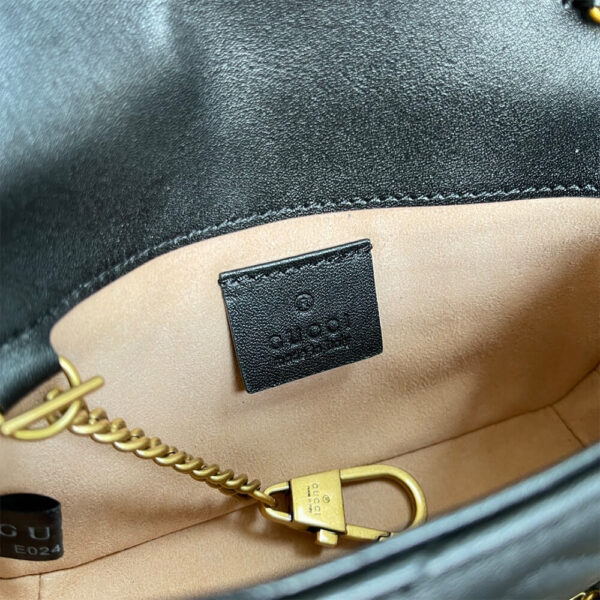Gucci Marmont Matelasse Leather Super Mini Bag - Image 7