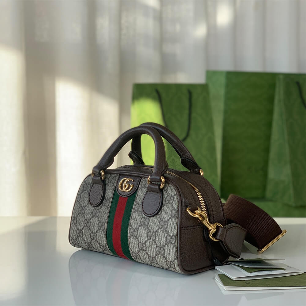 Gucci Ophidia Medium Top Handle Bag - Image 3