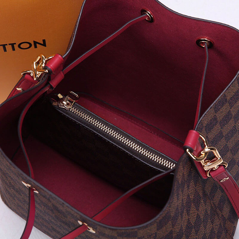 LOUIS VUITTON NeoNoe MM Bucket Bag - Image 5