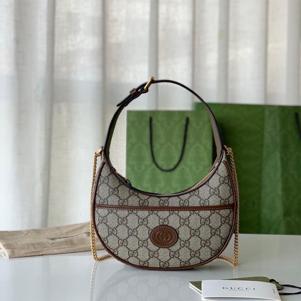 Gucci Half Moon Shaped Bag - Image 2