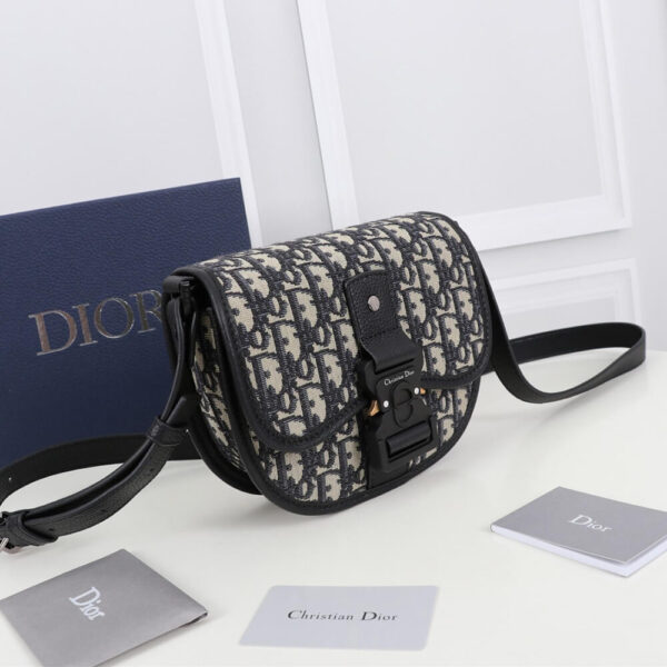 Dior Mini Gallop Bag With Strap - Image 3