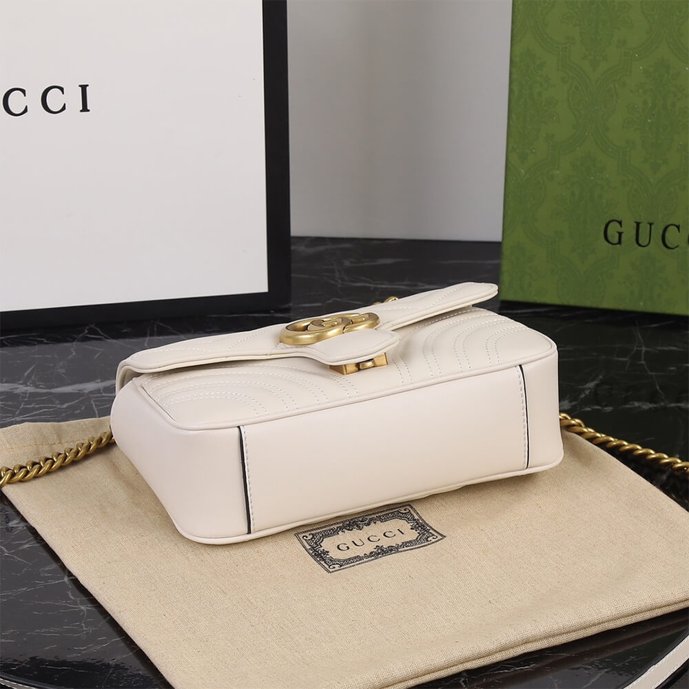 Gucci Marmont Small Matelasse Shoulder Bag - Image 5