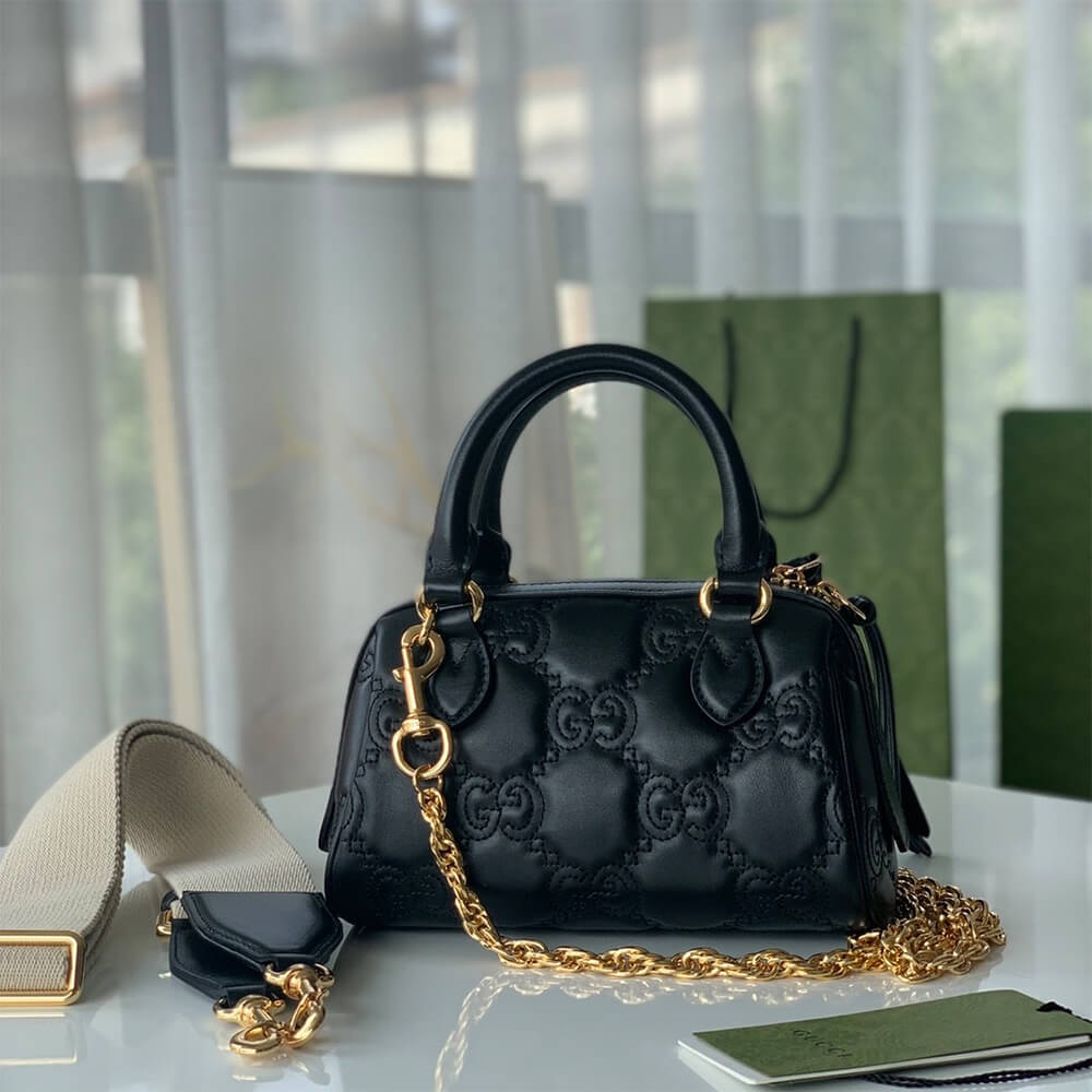 Gucci Matelasse Mini Handbag - Image 4