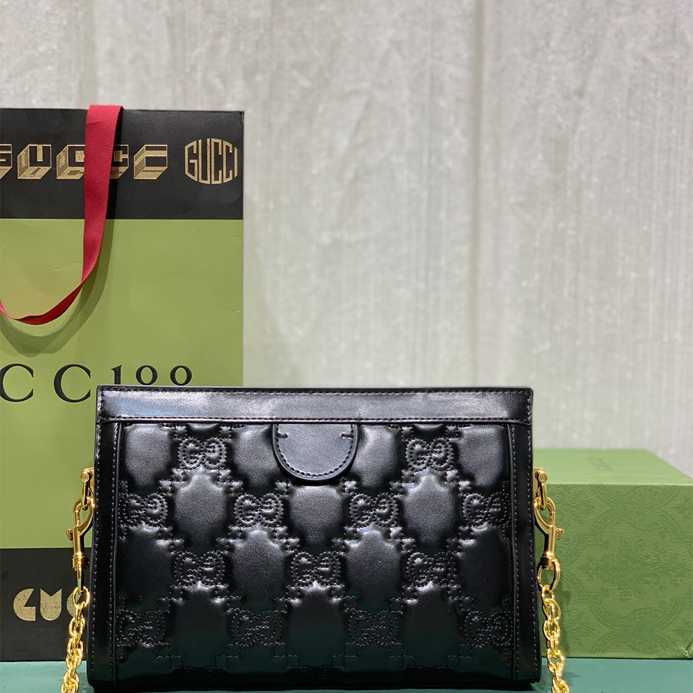 Gucci Matelasse Leather Bag - Image 3