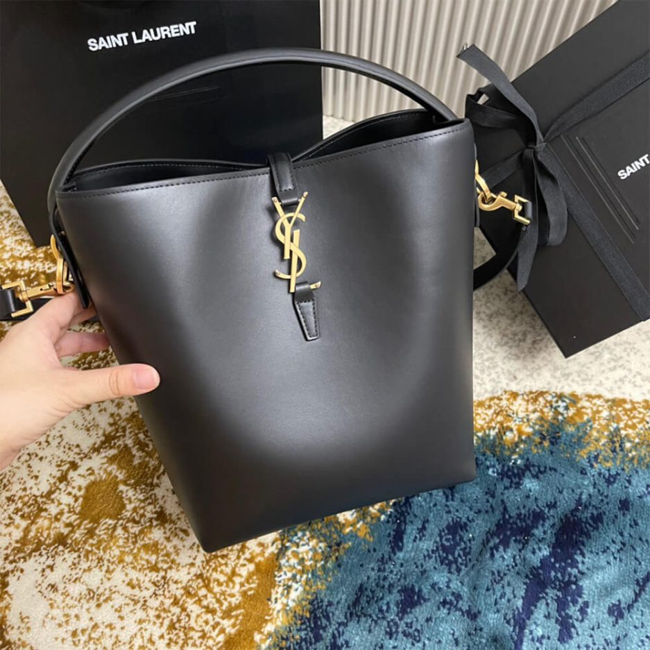 YSL Le 37 In Shiny Leather Bag - Image 2