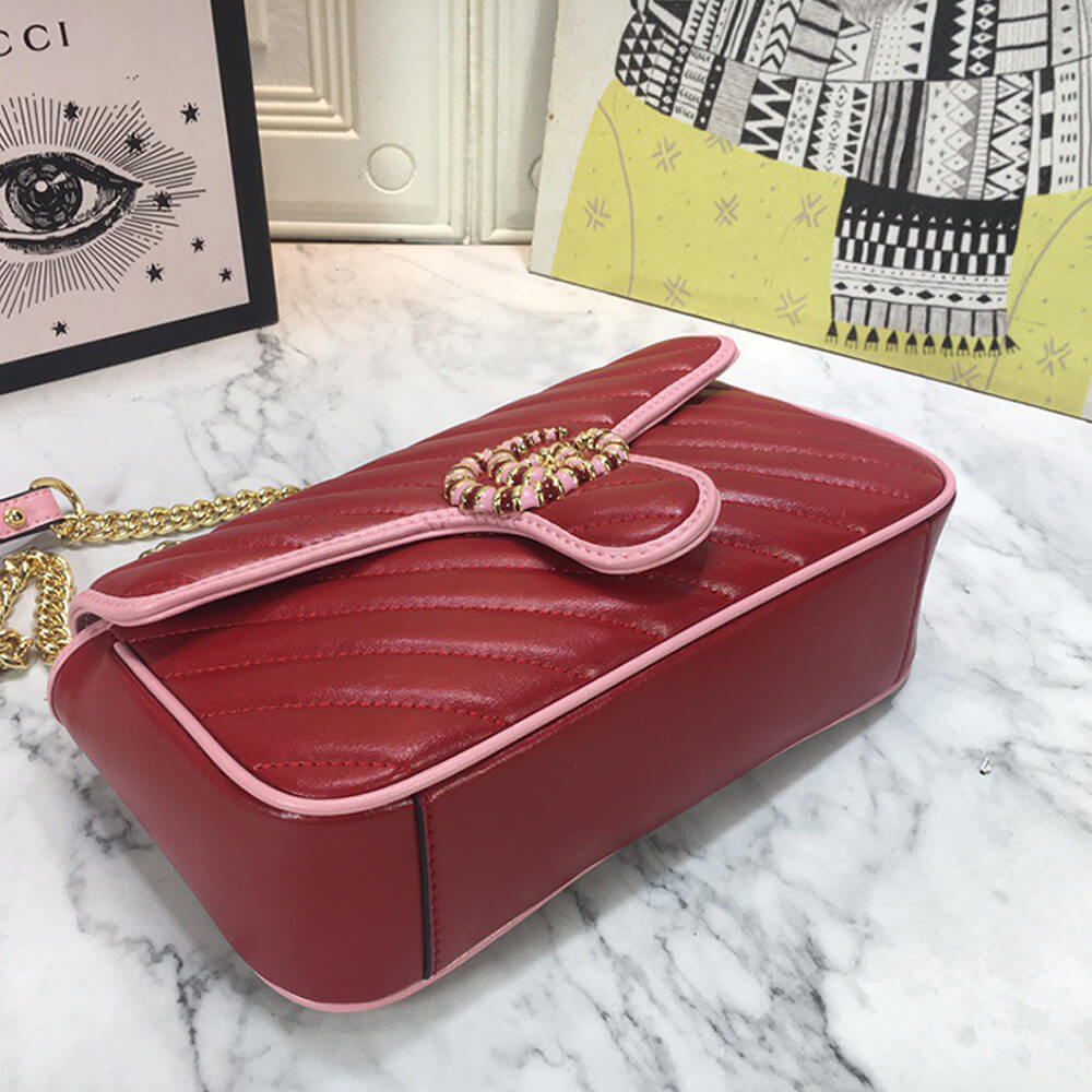 Gucci Marmont Matelasse Shoulder Bag - Image 6