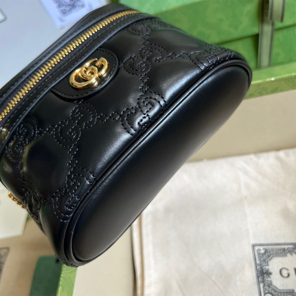 Gucci Matelasse Top Handle Bag - Image 7