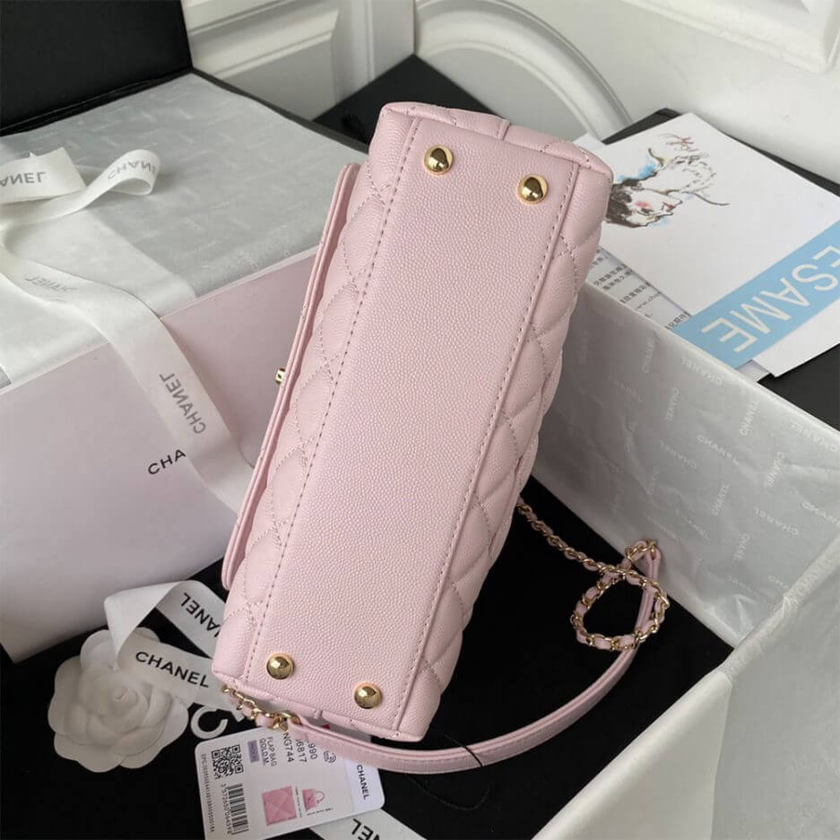 CHANEL Coco Handle Bag Small - Image 4