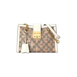 Gucci Padlock Bees Shoulder Bag